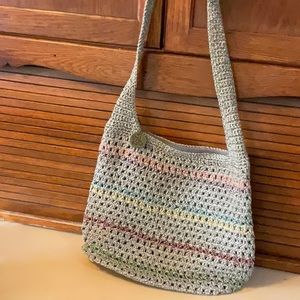The Sak Multicolor Crochet Satchel